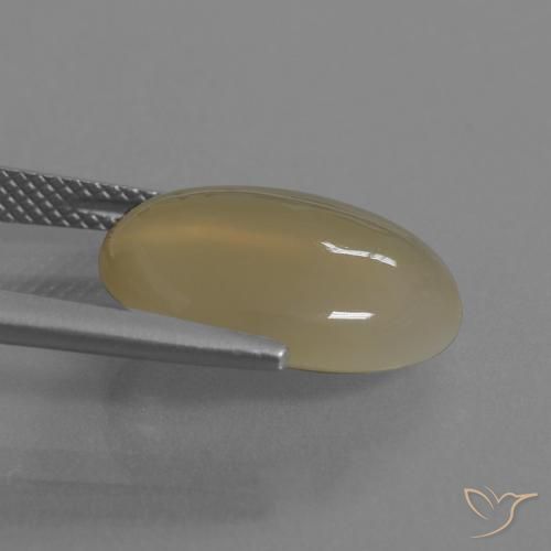 Moonstone Gemstone in 16 x 12 mm (calibrated) Size for Sale, Moonstone Stone in Medium-Dark Orange Color