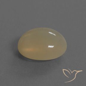 7.46 ct Brown Moonstone Stone, Natural Moonstone in Oval Cabochon Shape for Sale