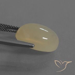 Moonstone Gemstone in 14 x 10 mm (calibrated) Size for Sale, Moonstone Stone in Light Brown Color