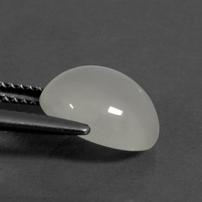 Moonstone Gemstone in 11 x 9 mm (calibrated) Size for Sale, Moonstone Stone in Warm White Color