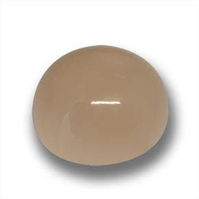 24.50 ct Brown Moonstone Stone, Natural Moonstone in Round Cabochon Shape for Sale