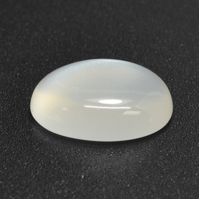 2.60 ct White Moonstone Stone, Natural Moonstone in Oval Cabochon Shape for Sale