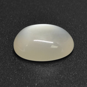 2.78 ct White Moonstone Stone, Natural Moonstone in Oval Cabochon Shape for Sale