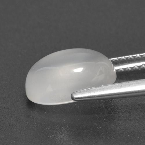Moonstone Gemstone in 10.3 x 8.3 mm Size for Sale, Moonstone Stone in Translucent White Color
