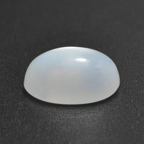 1.88 ct White Moonstone Stone, Natural Moonstone in Oval Cabochon Shape for Sale