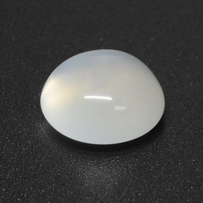 2.42 ct White Moonstone Stone, Natural Moonstone in Round Cabochon Shape for Sale