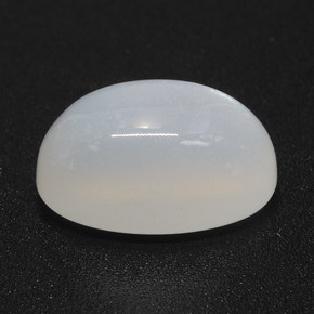 5.80 ct White Moonstone Stone, Natural Moonstone in Oval Cabochon Shape for Sale