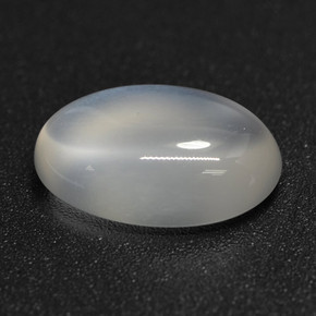 2.50 ct White Moonstone Stone, Natural Moonstone in Oval Cabochon Shape for Sale