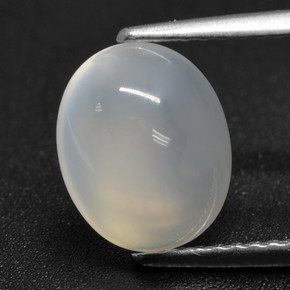 Translucent White Лунный Камень Камень - 2.3ct Овал Кабошон (ID: 460394)