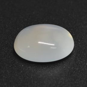2.26 ct White Moonstone Stone, Natural Moonstone in Oval Cabochon Shape for Sale