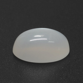 4.23 ct White Moonstone Stone, Natural Moonstone in Oval Cabochon Shape for Sale