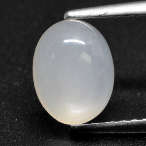 1.5ct Oval Cabochon White Moonstone Gem for sale 1.5ct Oval Cabochon White Moonstone Gem (ID: 460566)