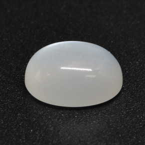 1.50 ct White Moonstone Stone, Natural Moonstone in Oval Cabochon Shape for Sale