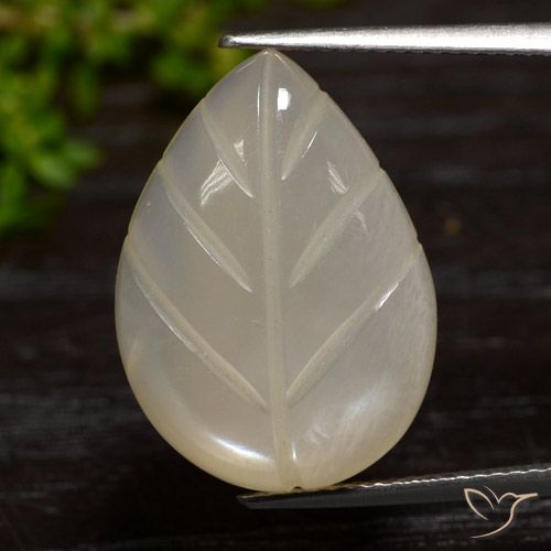 14.13ct Natural Light Peanut Brown Moonstone, Fancy, Translucent