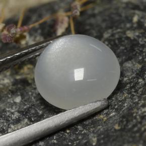Moonstone Gemstone in 9 mm (calibrated) Size for Sale, Moonstone Stone in Translucent White Color