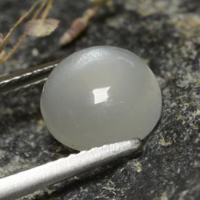 Moonstone Gemstone in 9 mm (calibrated) Size for Sale, Moonstone Stone in Translucent White Color