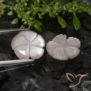 Moonstone Gemstones in 11 x 11 mm (calibrated) Size for Sale, Moonstone Stones in Light Peanut Brown Color