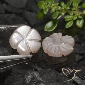 Moonstone Gemstones in 10 x 10 mm (calibrated) Size for Sale, Moonstone Stones in Light Caramel Brown Color