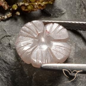 Moonstone Gemstone in 13 x 13 mm (calibrated) Size for Sale, Moonstone Stone in Neutral Brown Color