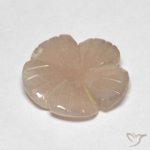 Moonstone Gemstone in 13 x 13 mm (calibrated) Size for Sale, Moonstone Stone in Nude Color