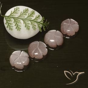 Moonstone Gemstones in 11.6 x 11.4 mm Size for Sale, Moonstone Stones in Very Light Pink Color