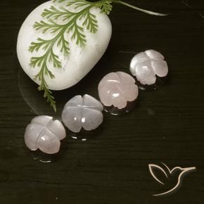 Moonstone Gemstones in 9 x 9 mm (calibrated) Size for Sale, Moonstone Stones in Very Light Pink Color