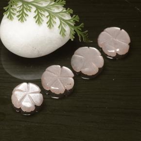 Moonstone Gemstones in 10.1 x 10 mm Size for Sale, Moonstone Stones in Very Light Pink Color