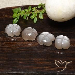 Moonstone Gemstones in 8.5 x 8.3 mm Size for Sale, Moonstone Stones in Light Caramel Brown Color