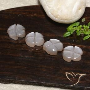 Moonstone Gemstones in 8.4 x 8.4 mm Size for Sale, Moonstone Stones in Light Caramel Brown Color