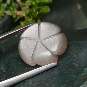 Moonstone Gemstone in 14.1 x 13.8 mm Size for Sale, Moonstone Stone in Peach Orange Color