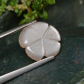Moonstone Gemstone in 12.1 x 12 mm Size for Sale, Moonstone Stone in Light Orange Color
