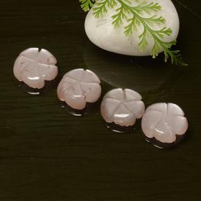 Moonstone Gemstones in 10.8 x 10.8 mm Size for Sale, Moonstone Stones in Orange Pink Color