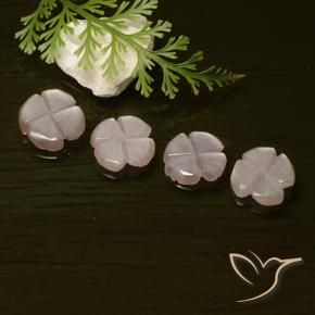 Moonstone Gemstones in 9 x 9 mm (calibrated) Size for Sale, Moonstone Stones in Light Orange Color