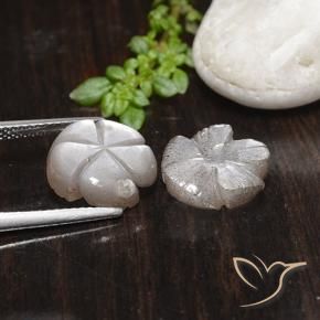Moonstone Gemstones in 12 x 12 mm (calibrated) Size for Sale, Moonstone Stones in Very Light Pink Color