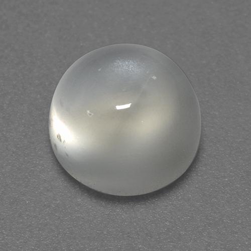 1.93 ct White Moonstone Stone, Natural Moonstone in Round Cabochon Shape for Sale