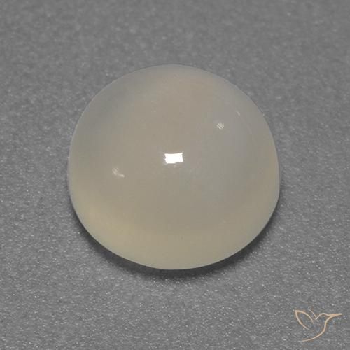 1.48 ct Golden Moonstone Stone, Natural Moonstone in Round Cabochon Shape for Sale