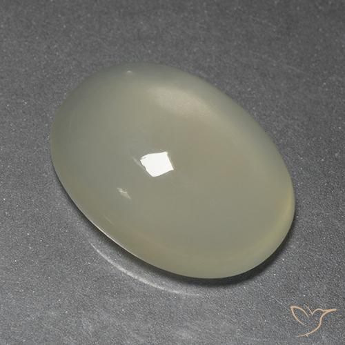 Moonstone Gemstone in 14 x 10 mm (calibrated) Size for Sale, Moonstone Stone in Light Yellow Color