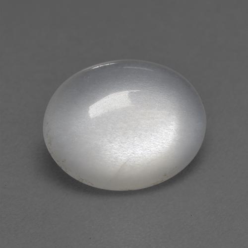 2.70 ct White Moonstone Stone, Natural Moonstone in Oval Cabochon Shape for Sale