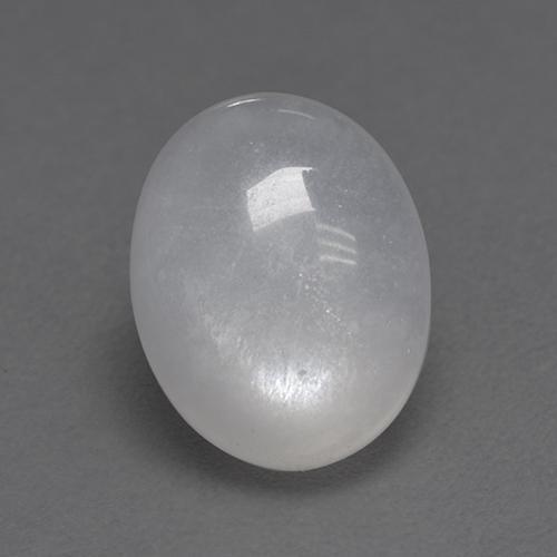 Weiß Mondstein Edelstein - 2.3ct Oval Cabochon (ID: 526070)