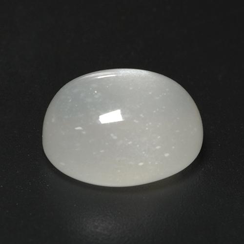 Moonstone Gemstone in 10 x 8 mm (calibrated) Size for Sale, Moonstone Stone in Warm White Color
