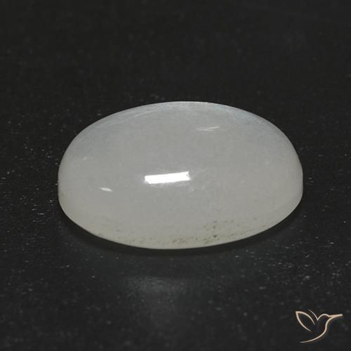 Moonstone Gemstone in 10.5 x 7.6 mm Size for Sale, Moonstone Stone in Cream White Color
