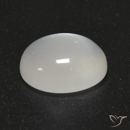 Moonstone Gemstone in 10 x 8 mm (calibrated) Size for Sale, Moonstone Stone in Cream White Color