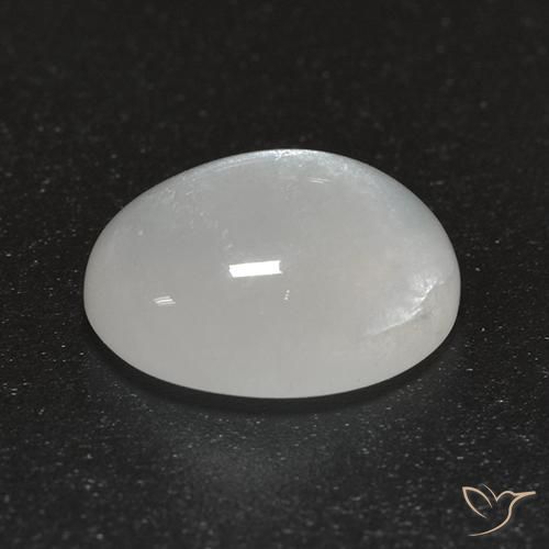 Moonstone Gemstone in 10 x 8 mm (calibrated) Size for Sale, Moonstone Stone in Cream White Color