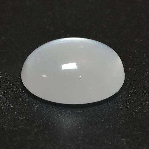 Moonstone Gemstone in 10 x 8 mm (calibrated) Size for Sale, Moonstone Stone in Cream White Color
