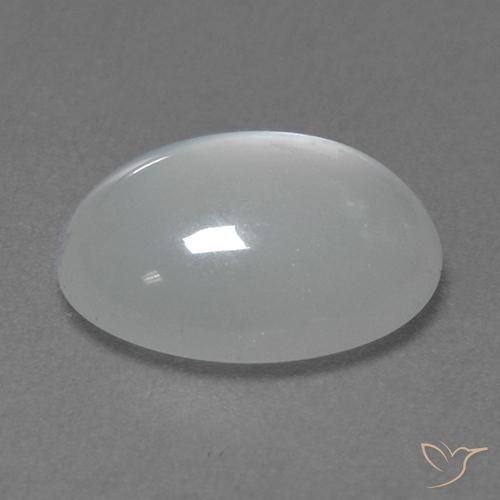 Moonstone Gemstone in 11 x 9 mm (calibrated) Size for Sale, Moonstone Stone in White Color