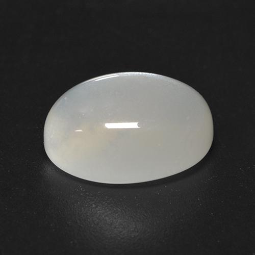 Moonstone Gemstone in 10.7 x 7.6 mm Size for Sale, Moonstone Stone in Off White Color