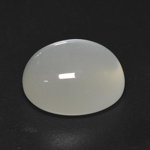 Moonstone Gemstone in 11 x 9 mm (calibrated) Size for Sale, Moonstone Stone in Off White Color