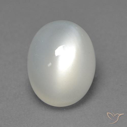 2.26ct Natural Warm White Moonstone, Oval, Translucent