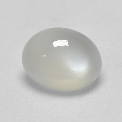 1.90 ct White Moonstone Stone, Natural Moonstone in Oval Cabochon Shape for Sale