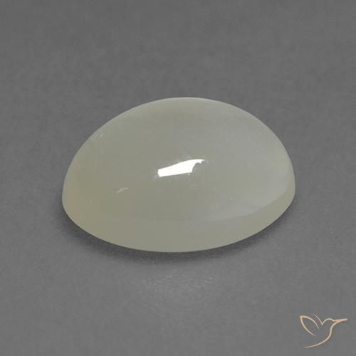 Moonstone Gemstone in 9 x 7 mm (calibrated) Size for Sale, Moonstone Stone in Warm White Color